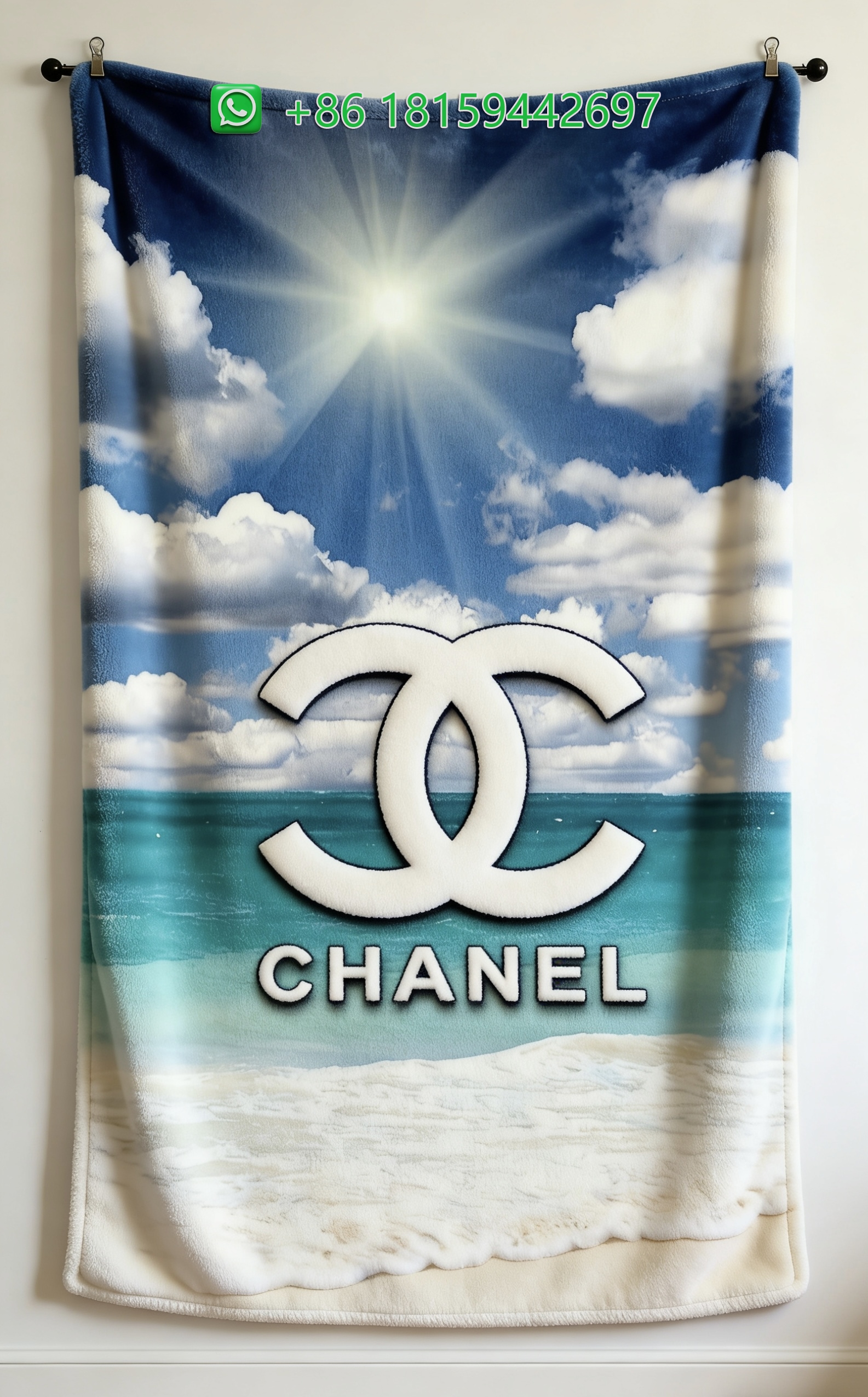 Chanel Throw Blankets